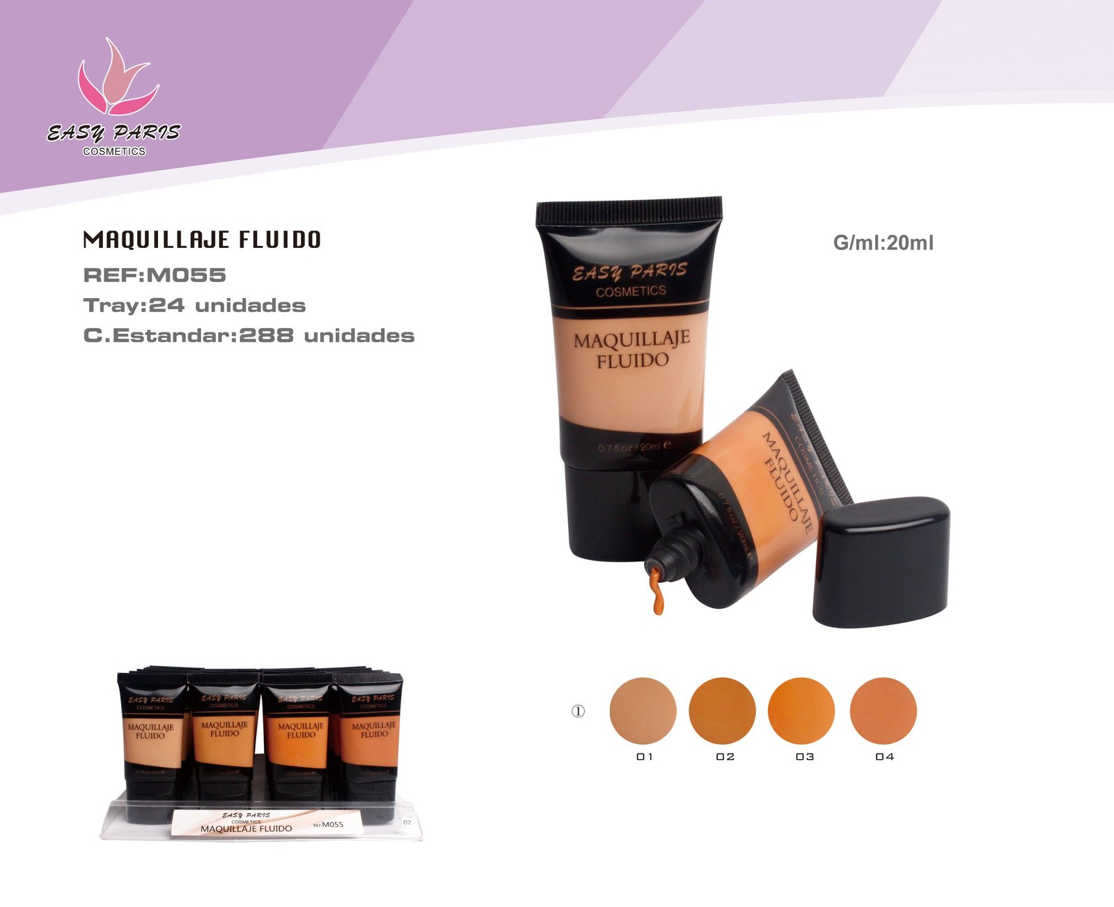 MAQUILLAJE FLUIDO