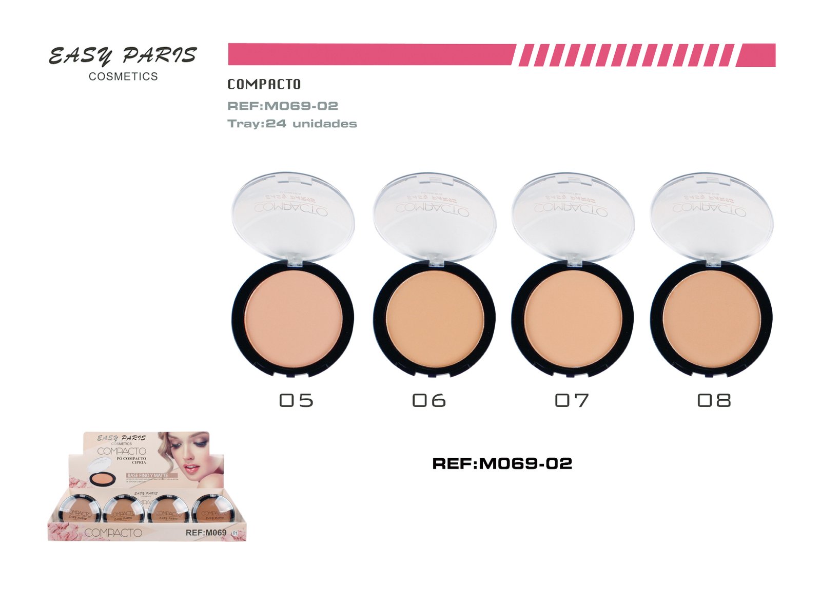 MAQ.COMPACTO BASE FINO Y MATTE