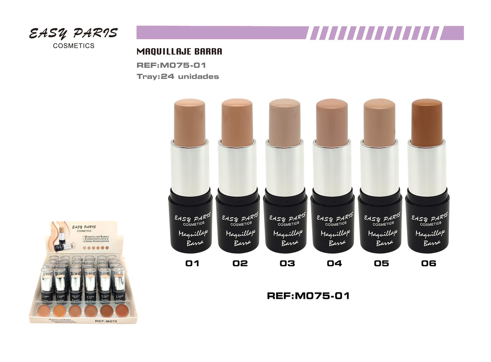 MAQUILLAJE EN BARRA 24/U 288/C EASY PARIS