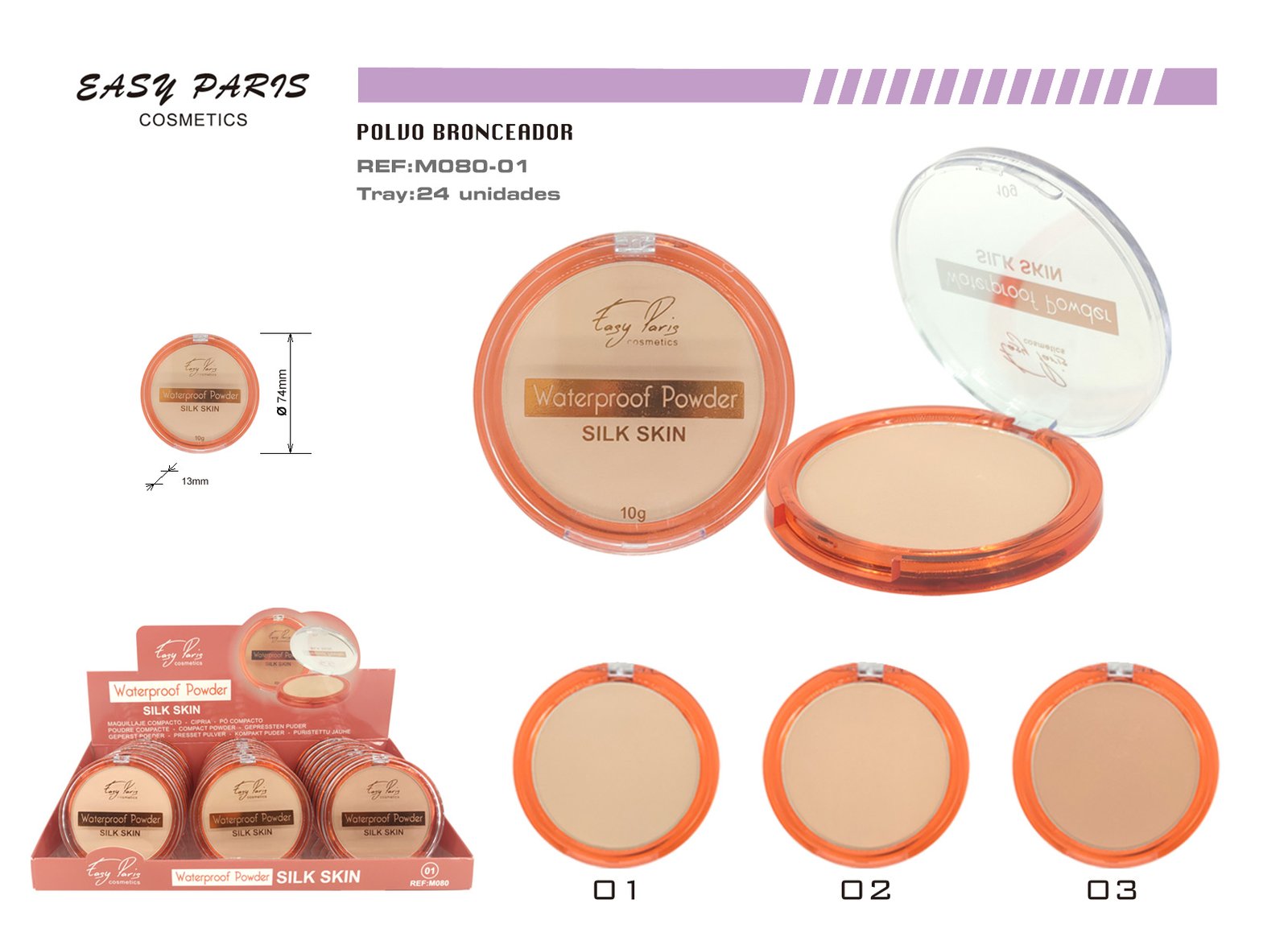 MAQ.COMPACT SILK SKIN WATERPROOF