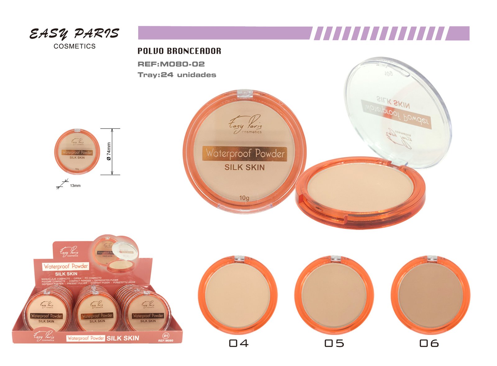 MAQ.COMPACT SILK SKIN WATERPROOF