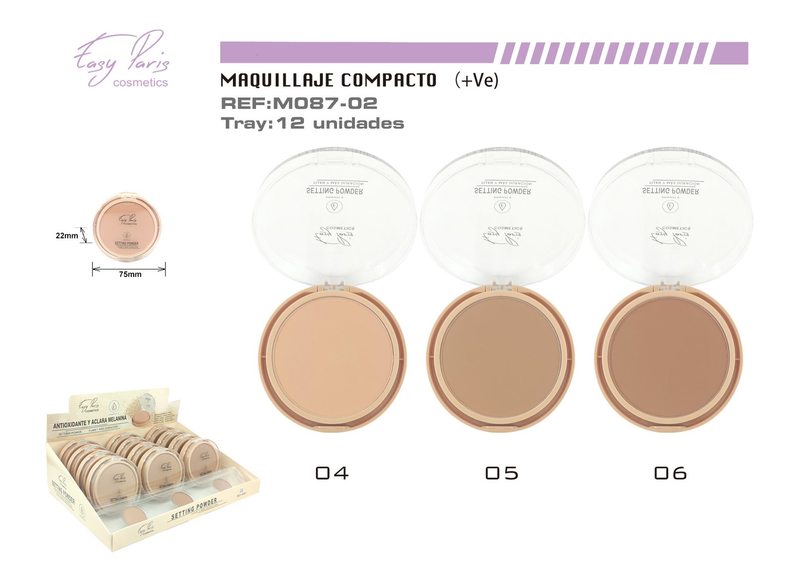 MAQ.FIJADOR+VE SETTING POWDER