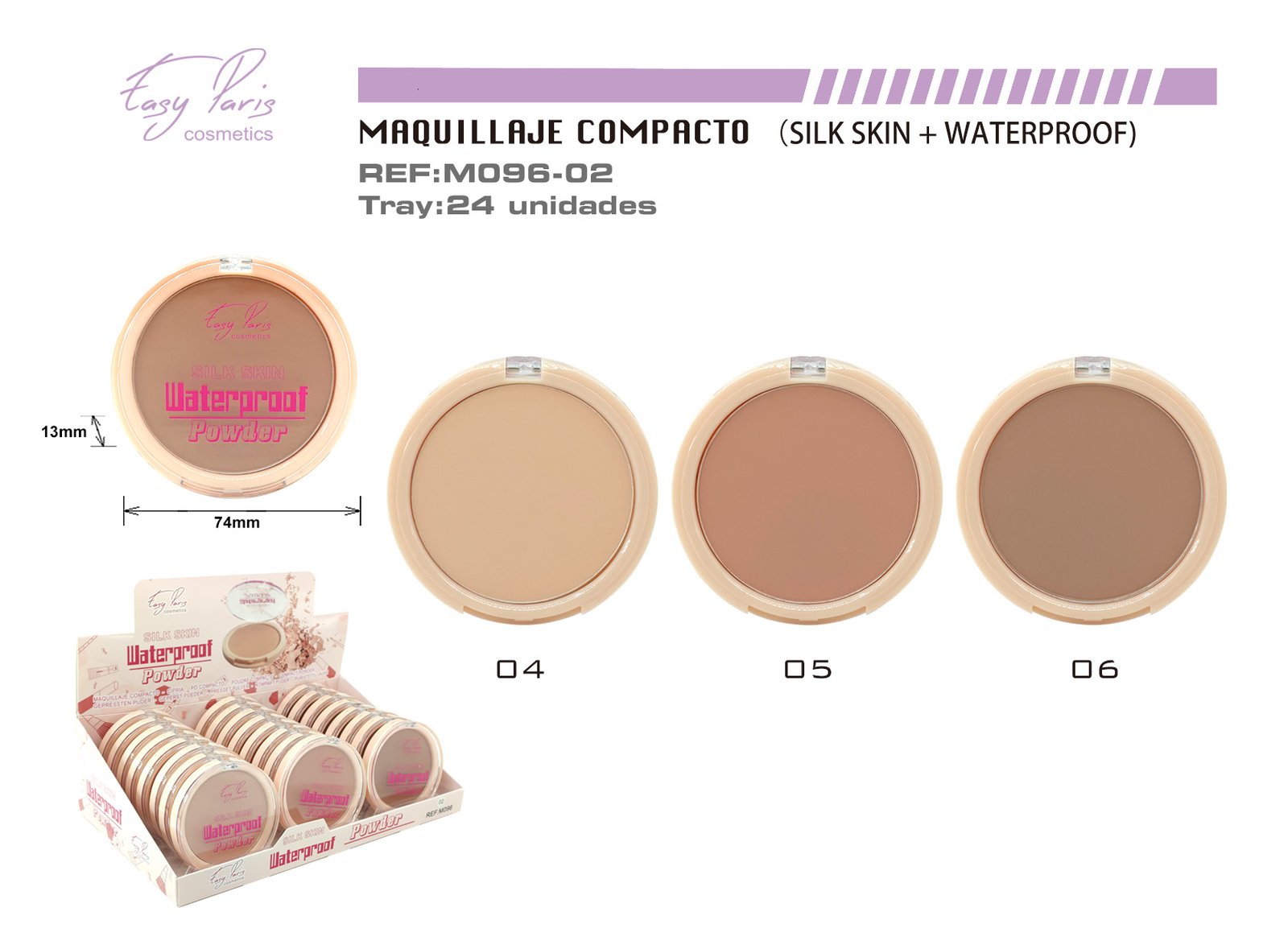 MAQ.COMPACT SILK WATERPROOF