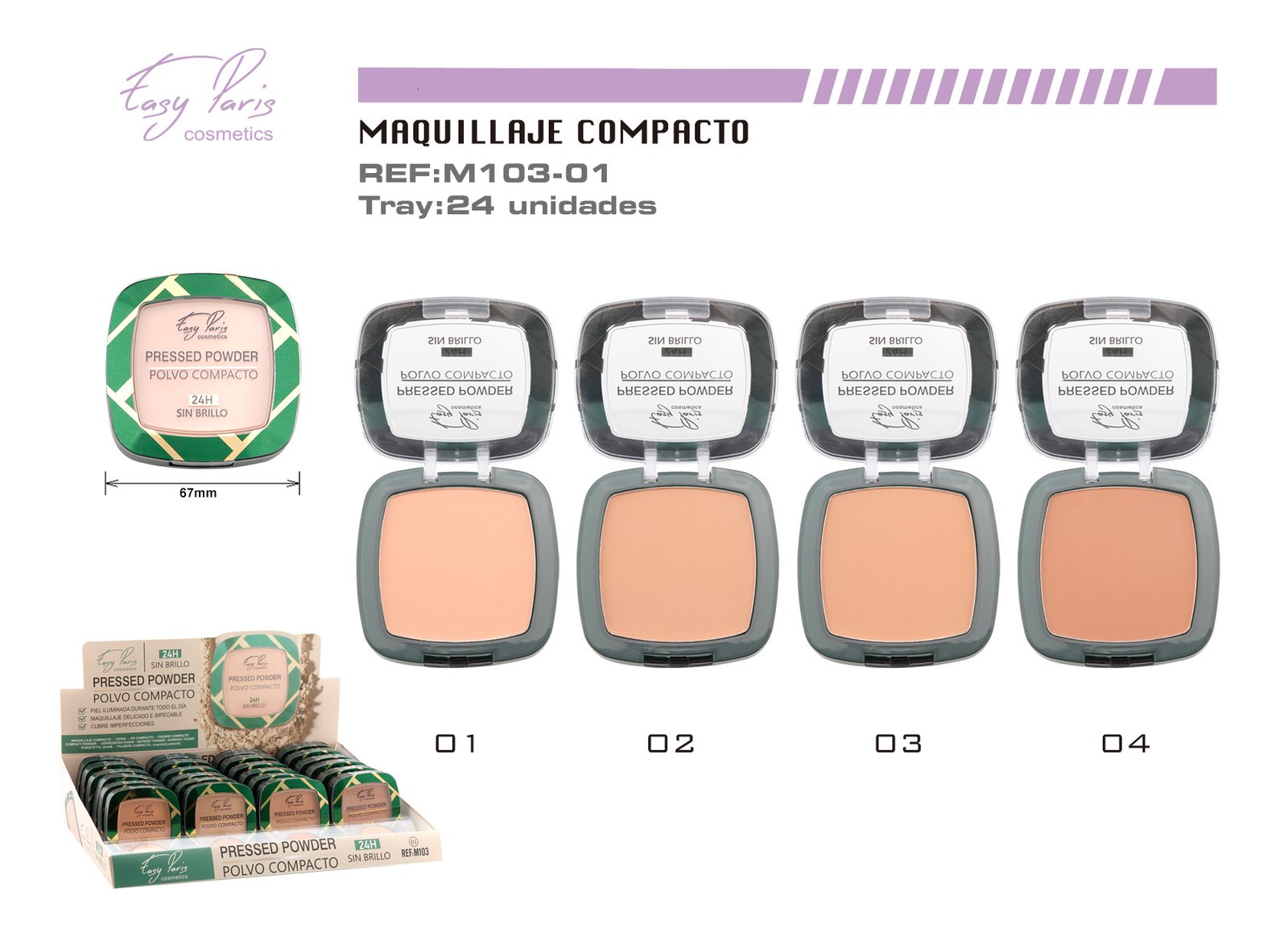 POLVO COMPACTO 24H