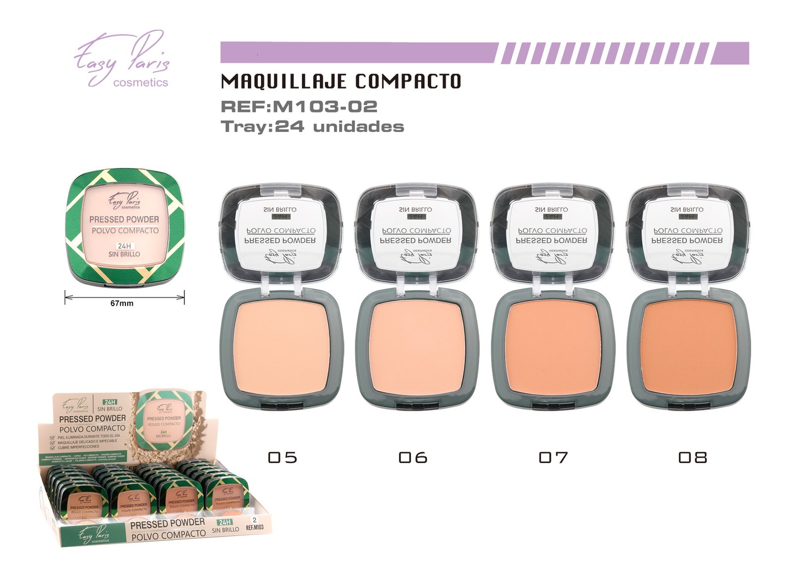 POLVO COMPACTO 24H