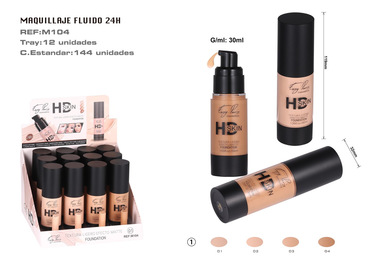 MAQ.FLUIDO MATE COBERTURA LIGERA