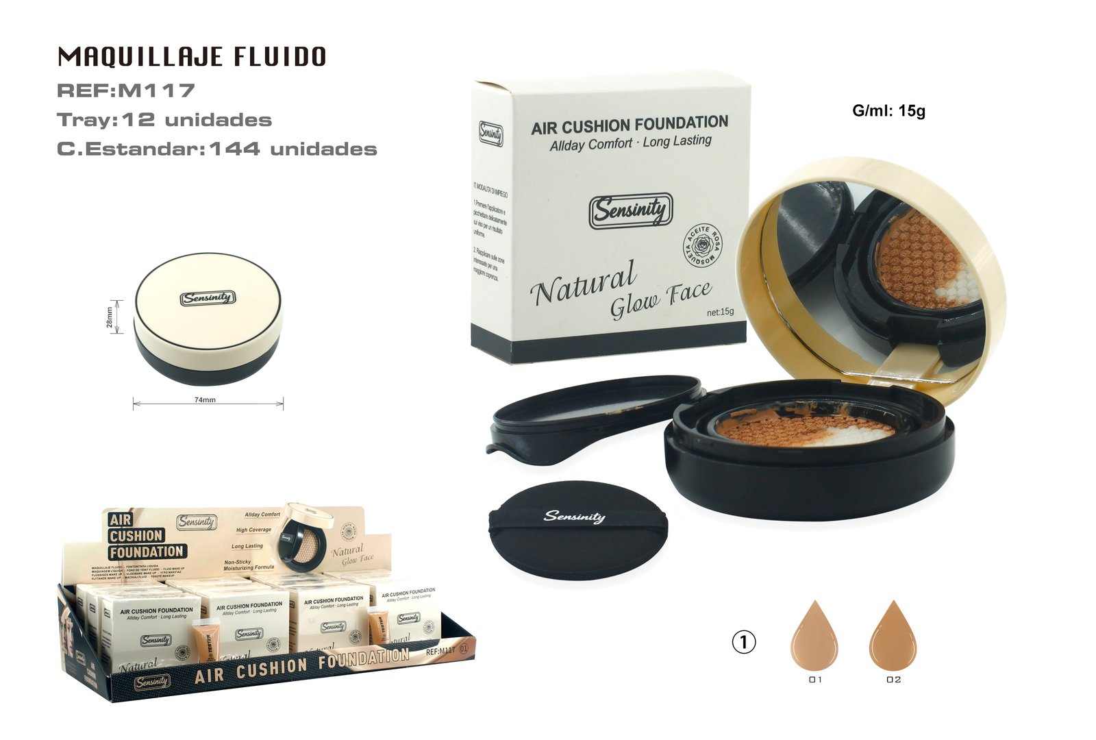 BASE MAQ.CUSHION