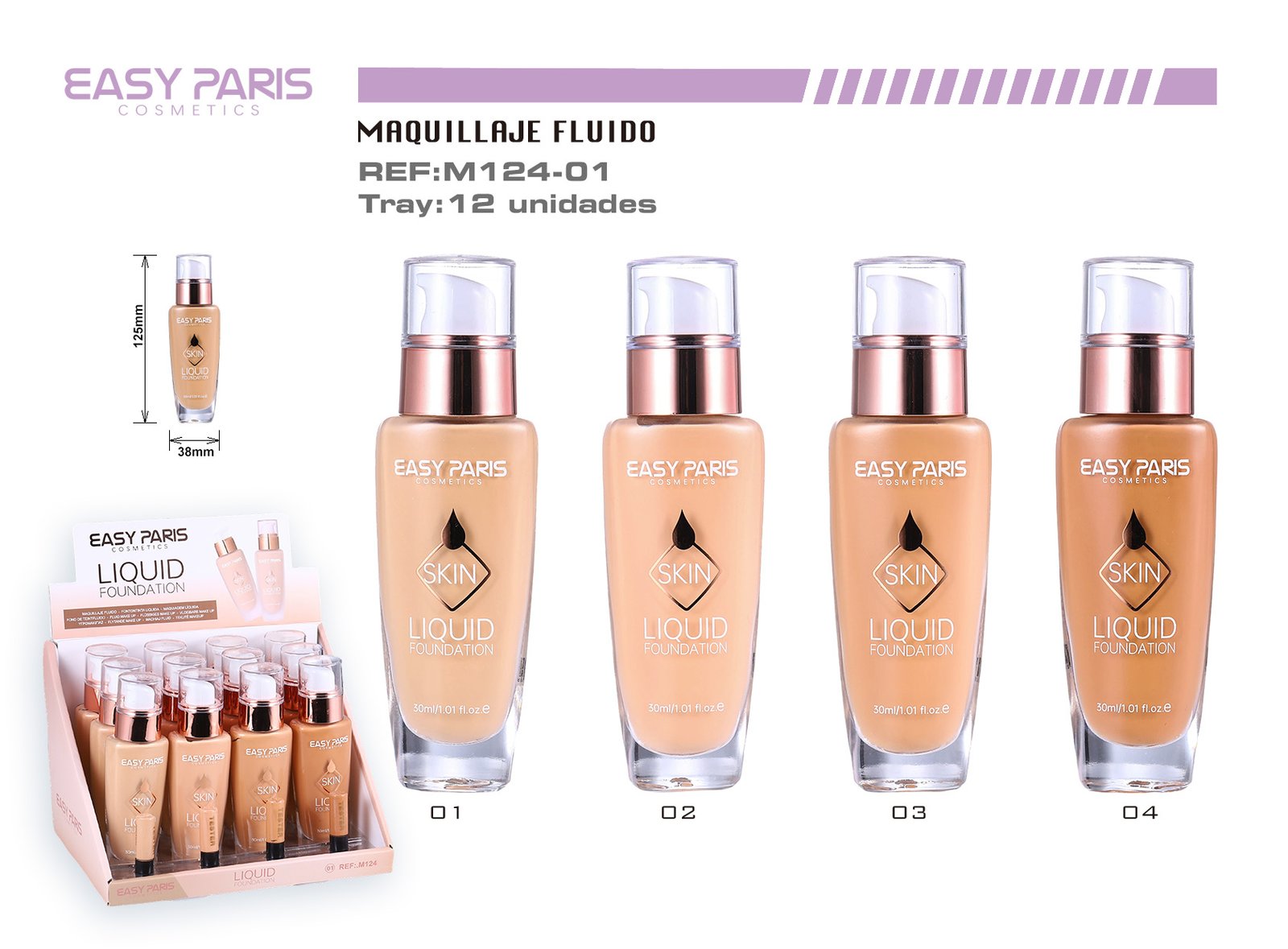 MAQUILLAJE FLUIDO