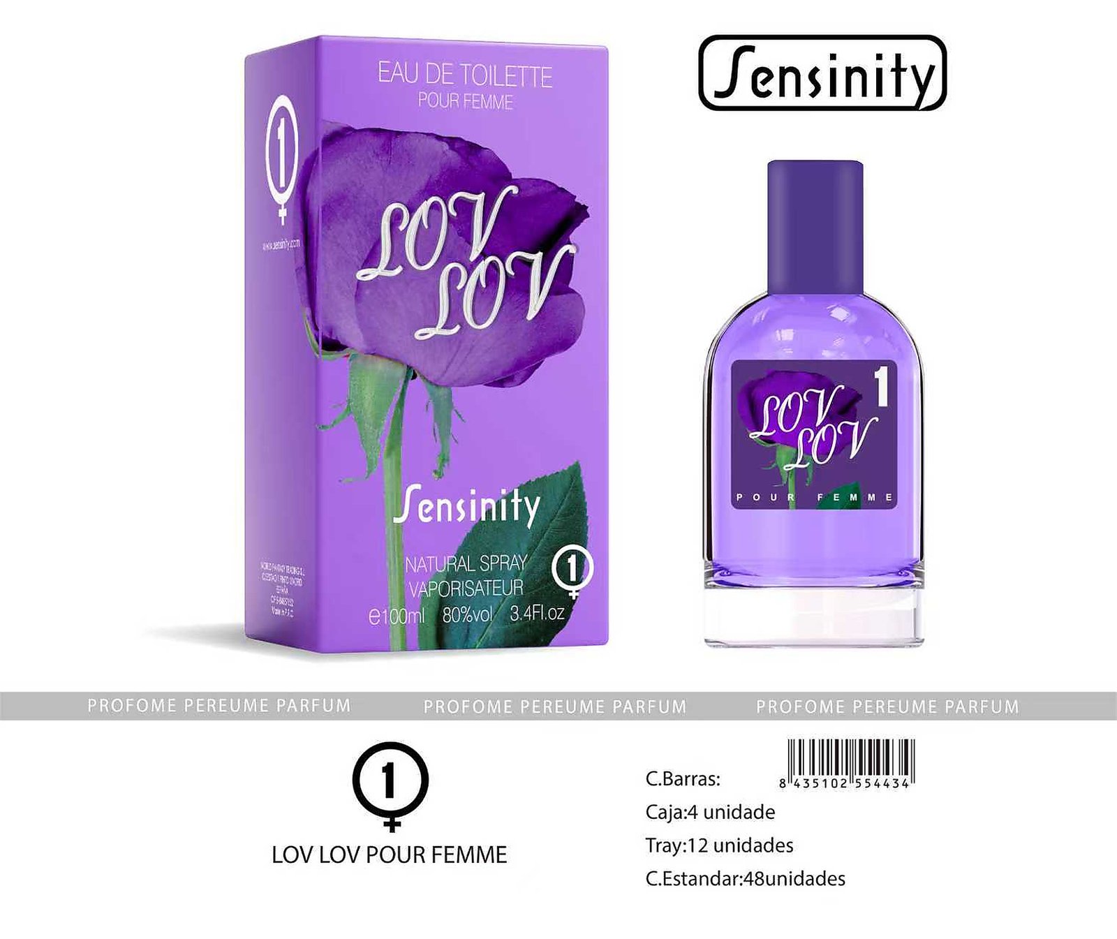 LOV LOV POUR FEMME SENSINITY