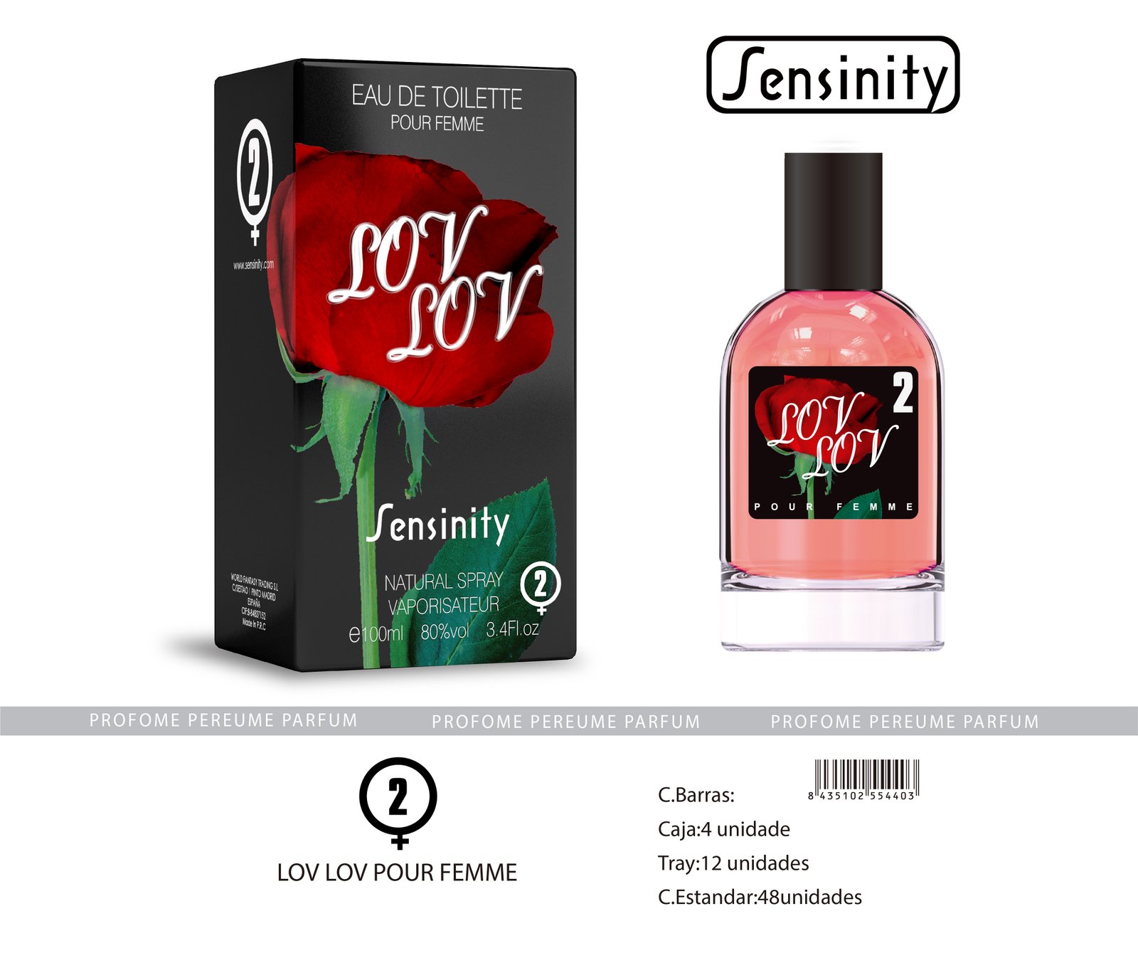 LOV LOV POUR FEMME SENSINITY