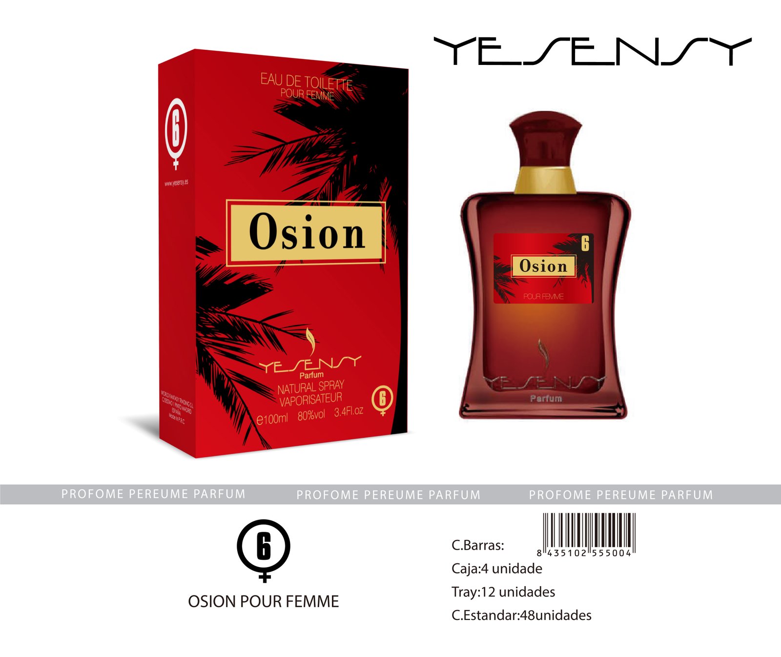 OSION POUR FEMME SENSINITY