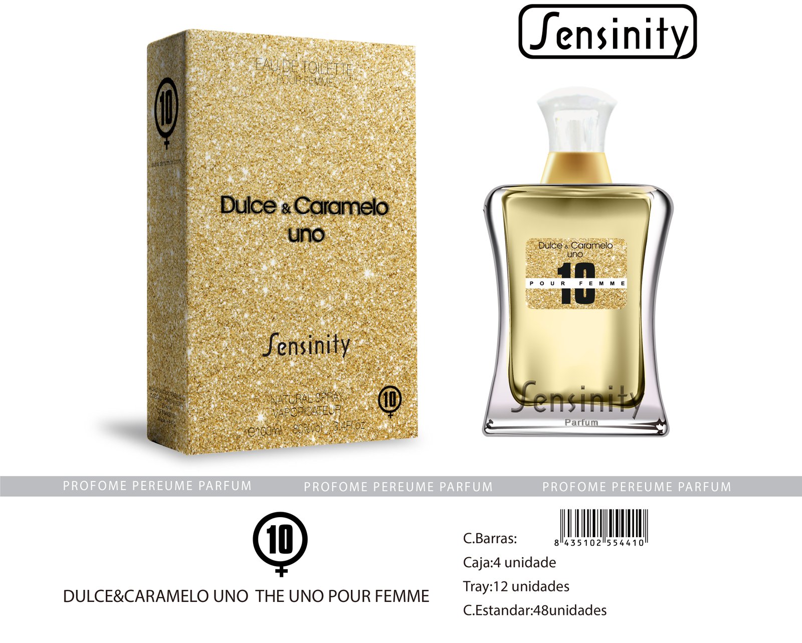 DULCE Y CARAMELO UNO POUR FEMME SENSINITY