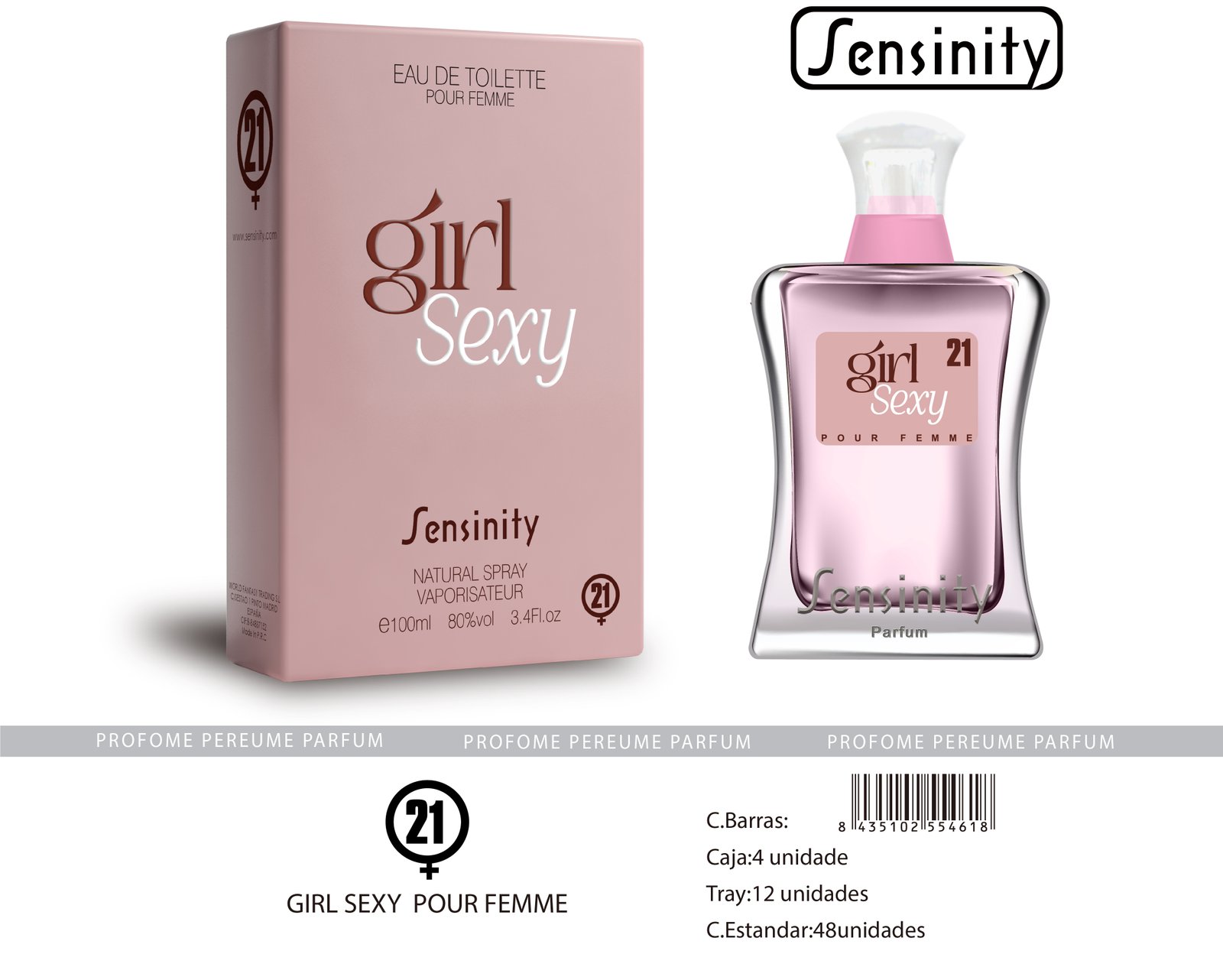 GIRL SEXY POUR FEMME SENSINITY
