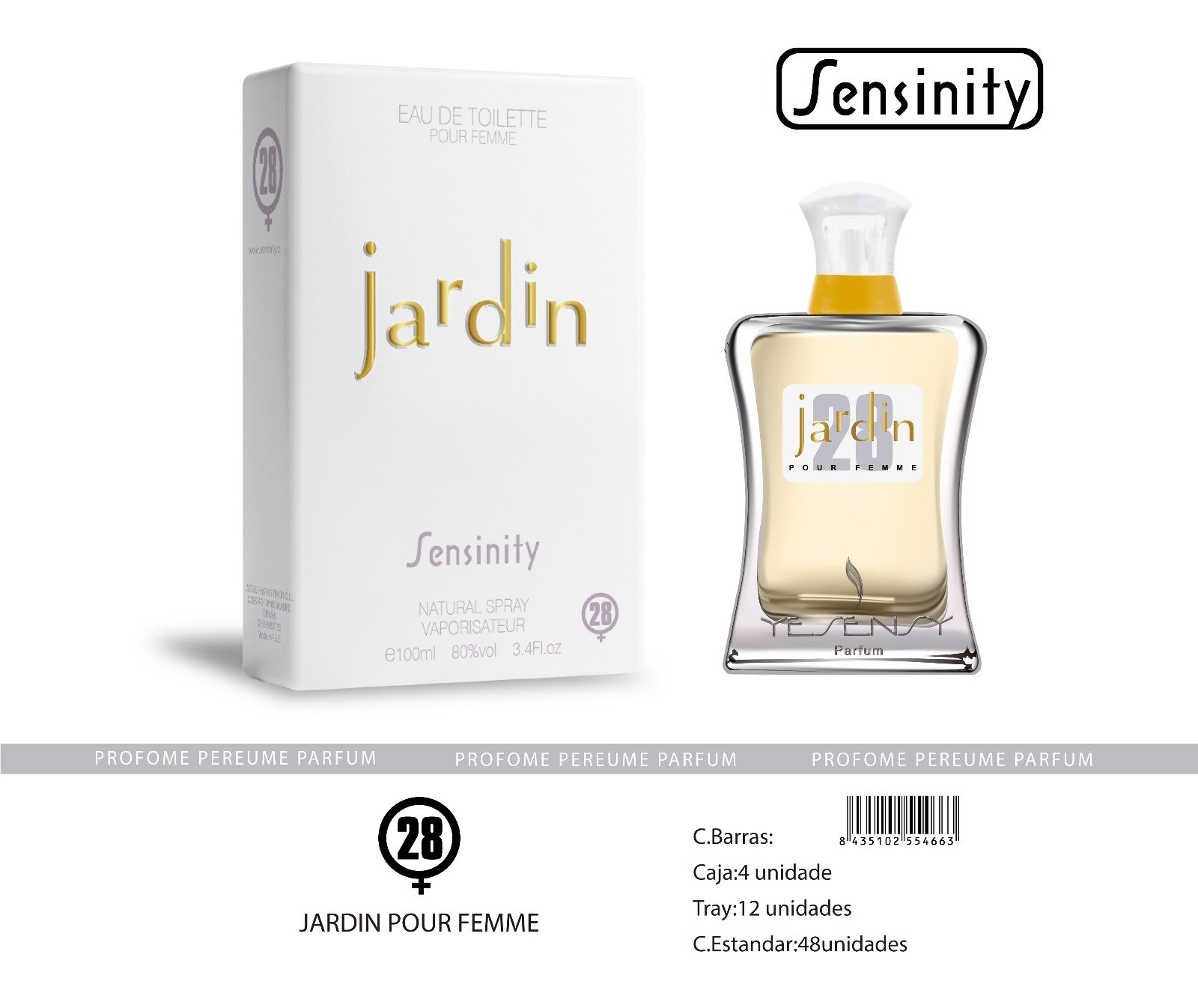 JARDIN POUR FEMME SENSINITY
