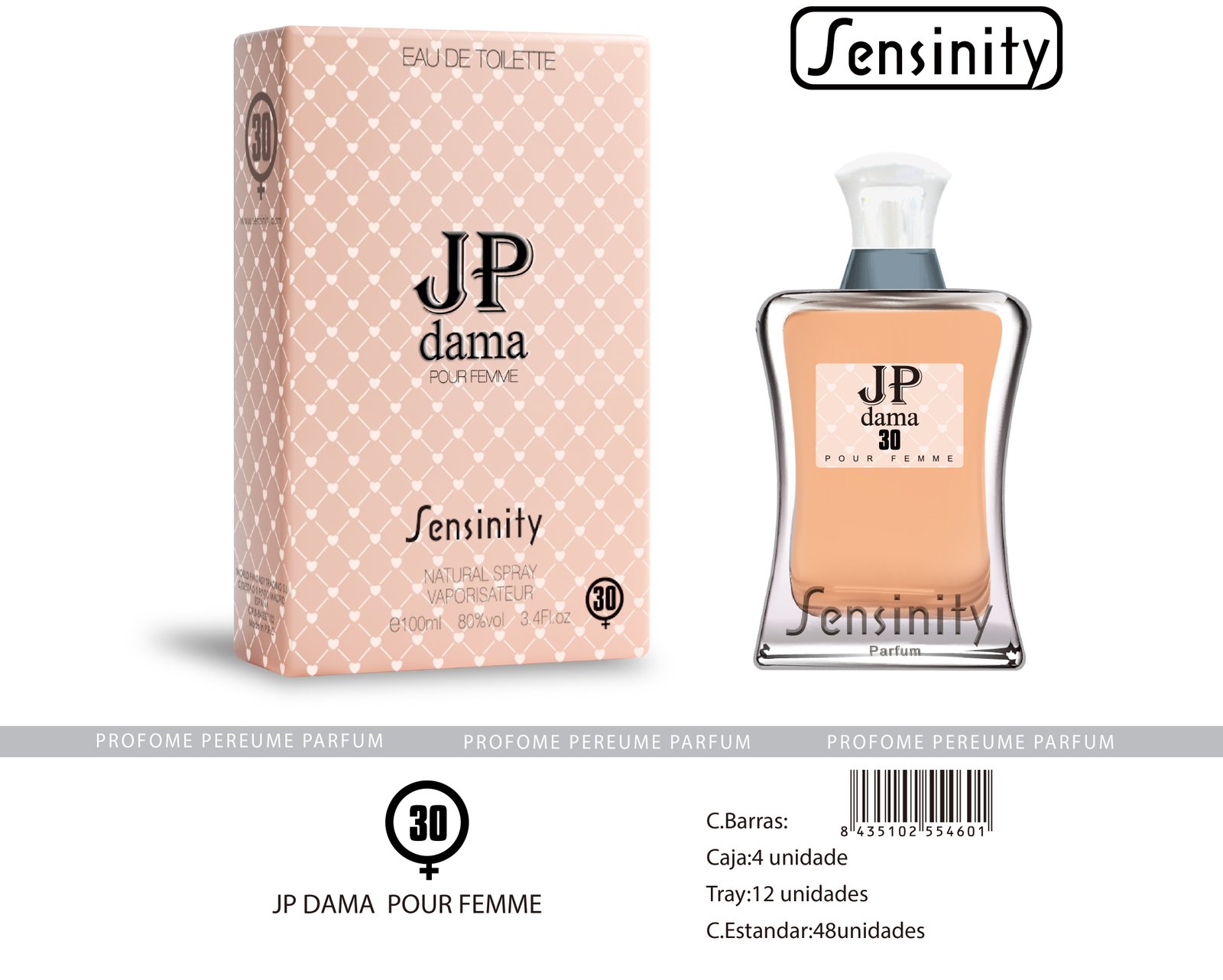 JP DAMA POUR FEMME SENSINITY