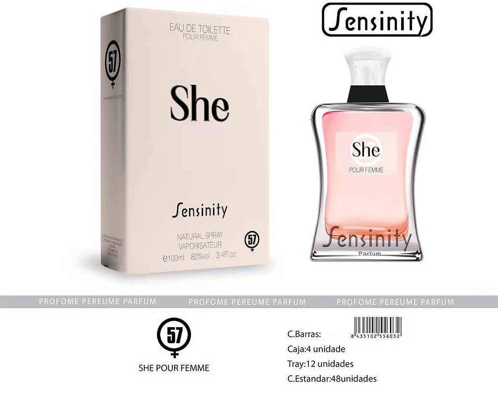SHE POUR FEMME SENSINITY
