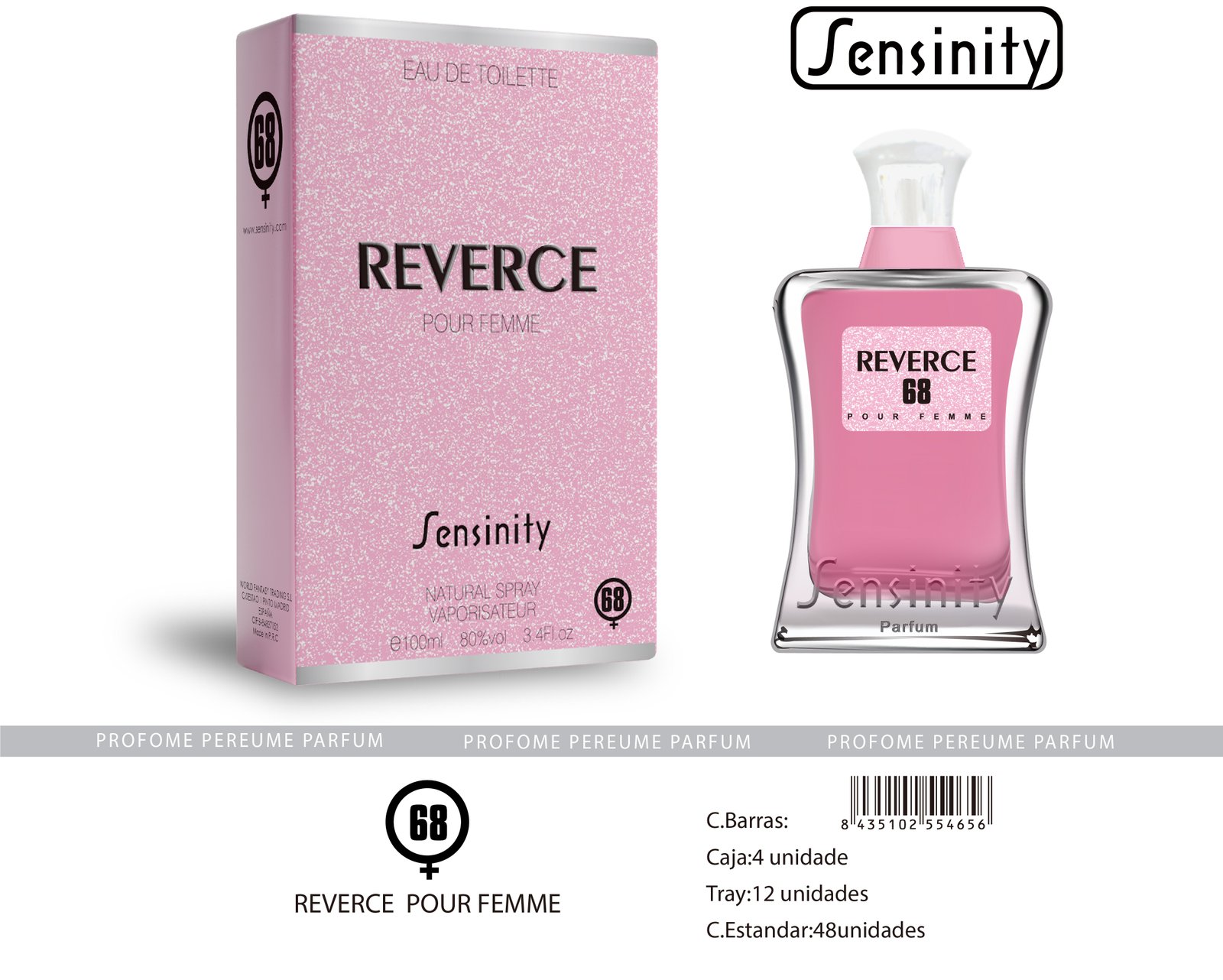 REVERCE POUR FEMME SENSINITY