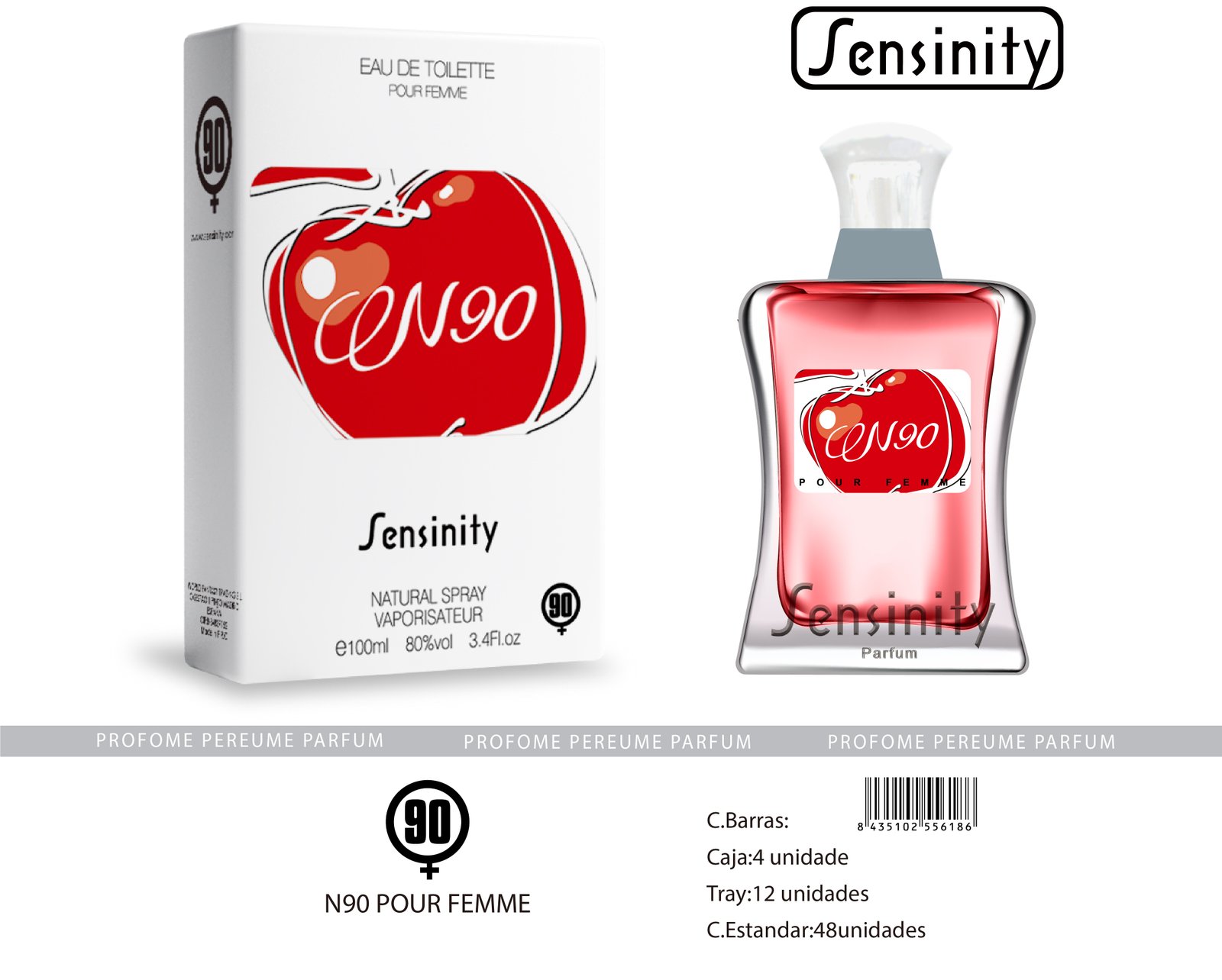 N90 POUR FEMME SENSINITY