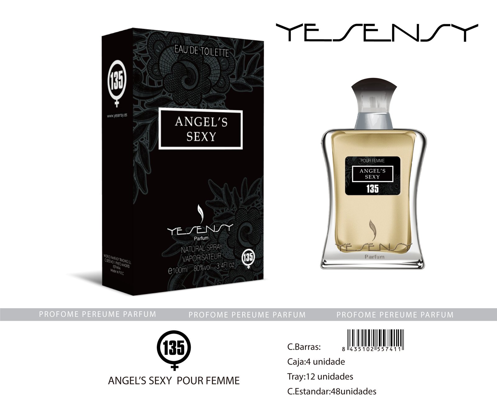 ANGEL´S SEXY POUR FEMME SENSINITY