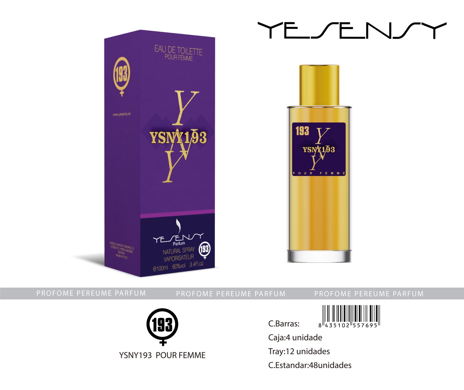 TESTAMENTO POUR FEMME SENSINITY