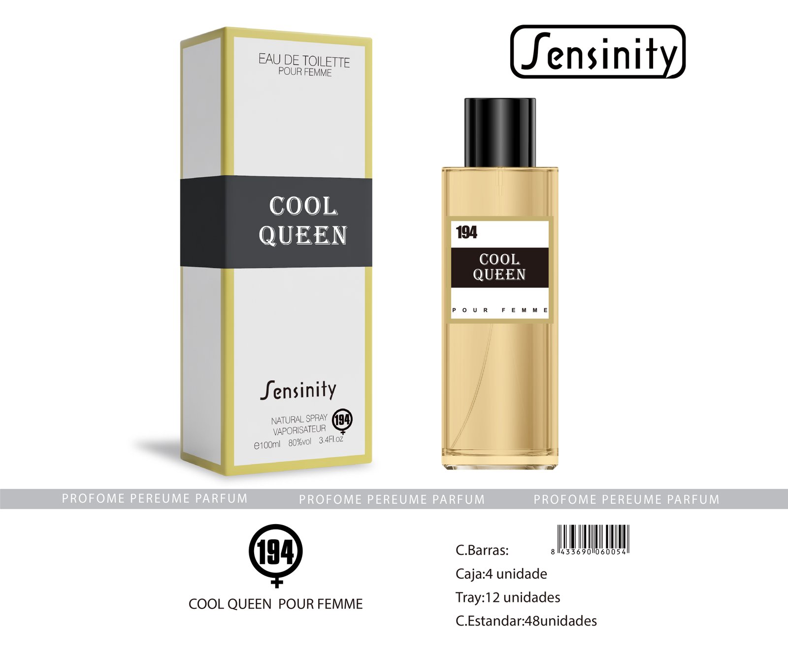 COOL QUEEN POUR FEMME SENSINITY
