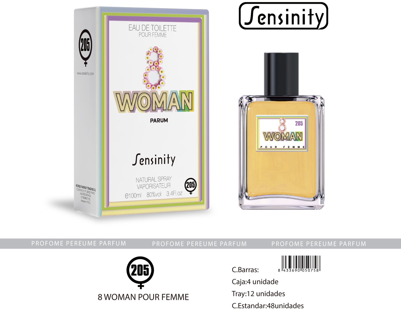 WOMAN 8 FEMME SENSINITY