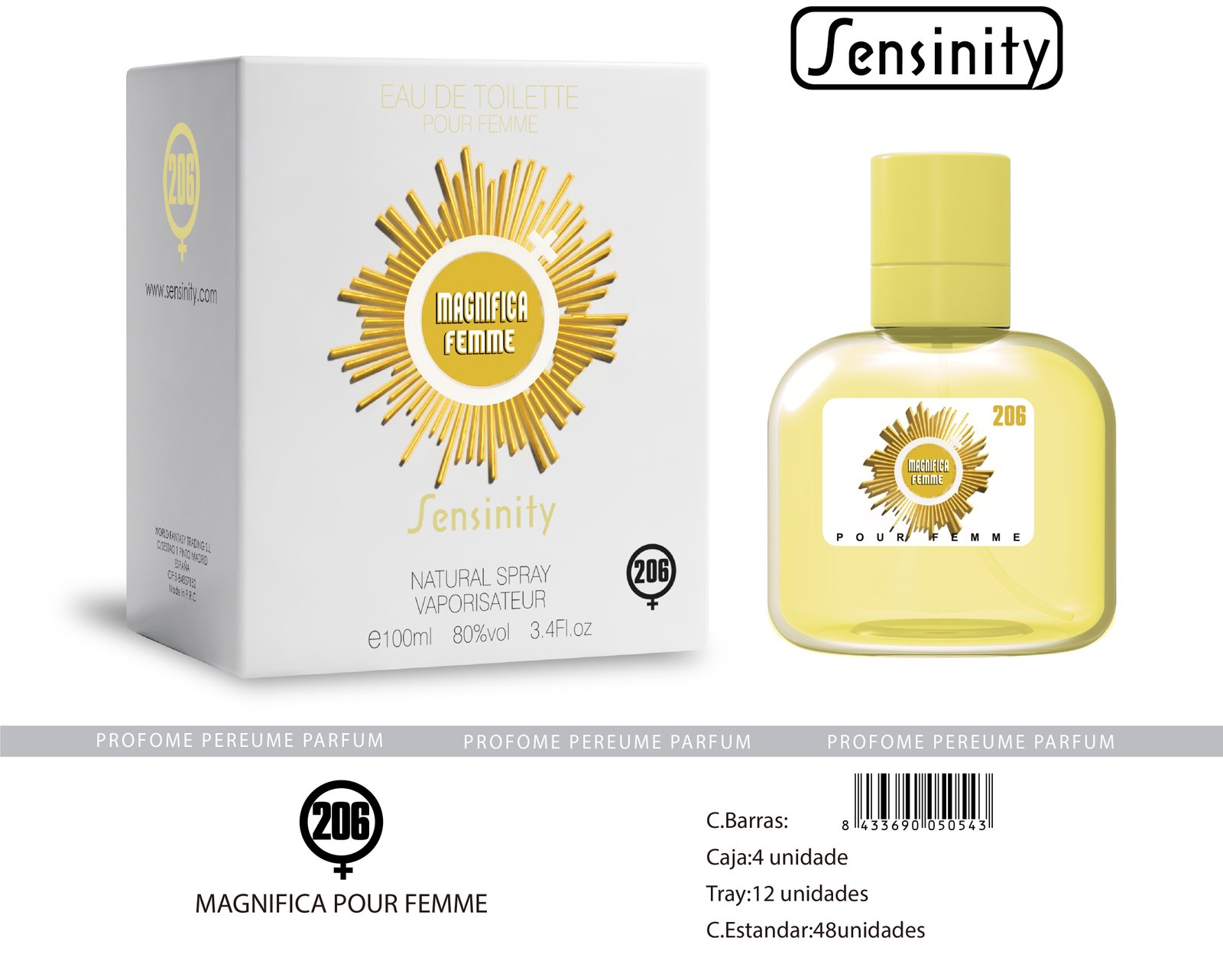 MAGNIFICA POUR FEMME SENSINITY