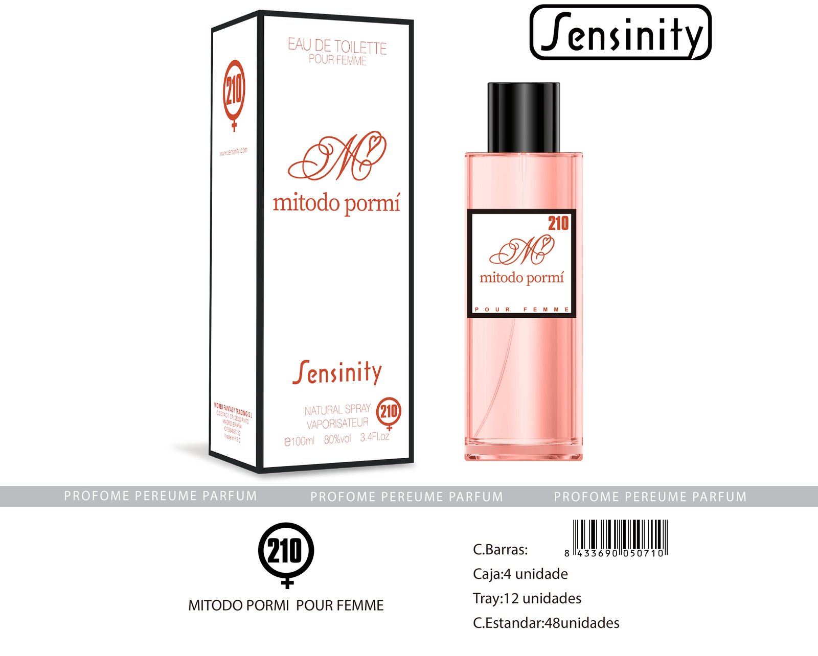 MITODO PORMI POUR FEMME SENSINITY