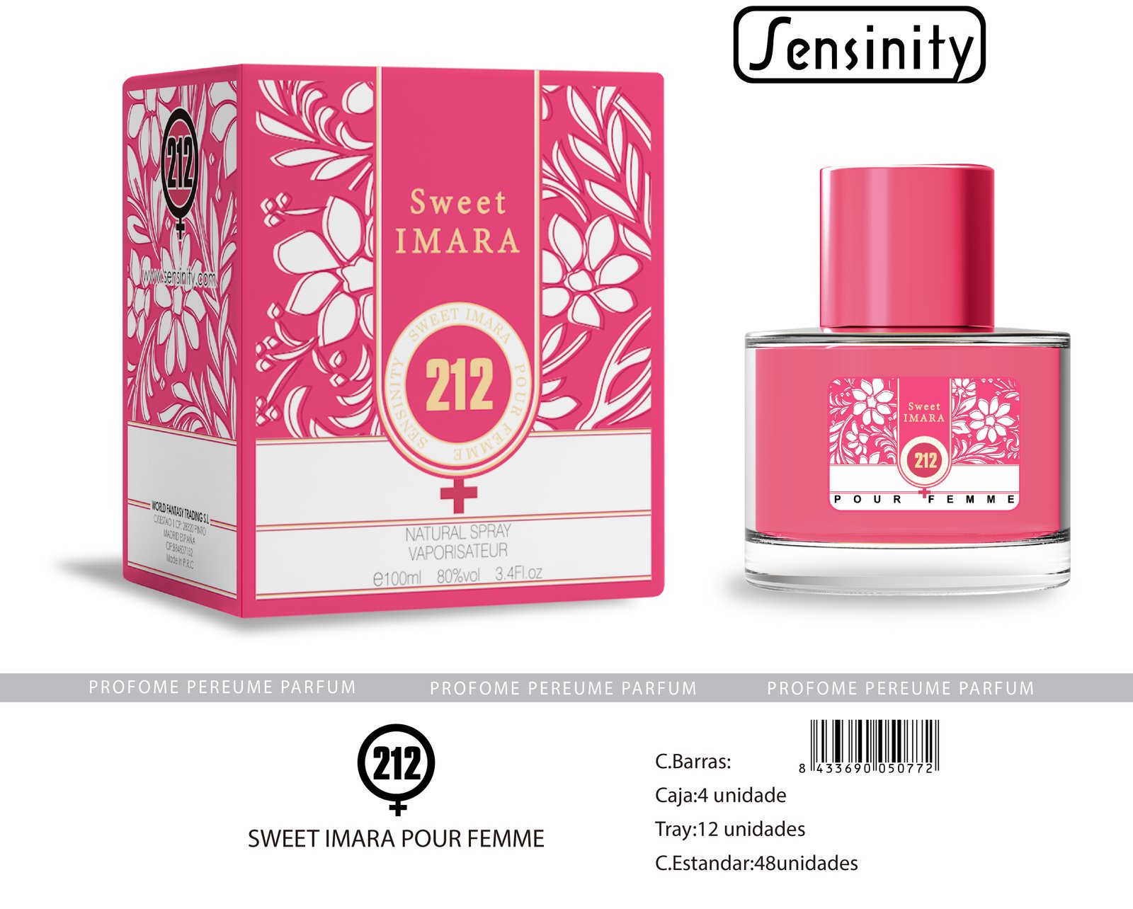 IMARA SWEET POUR FEMME SENSINITY