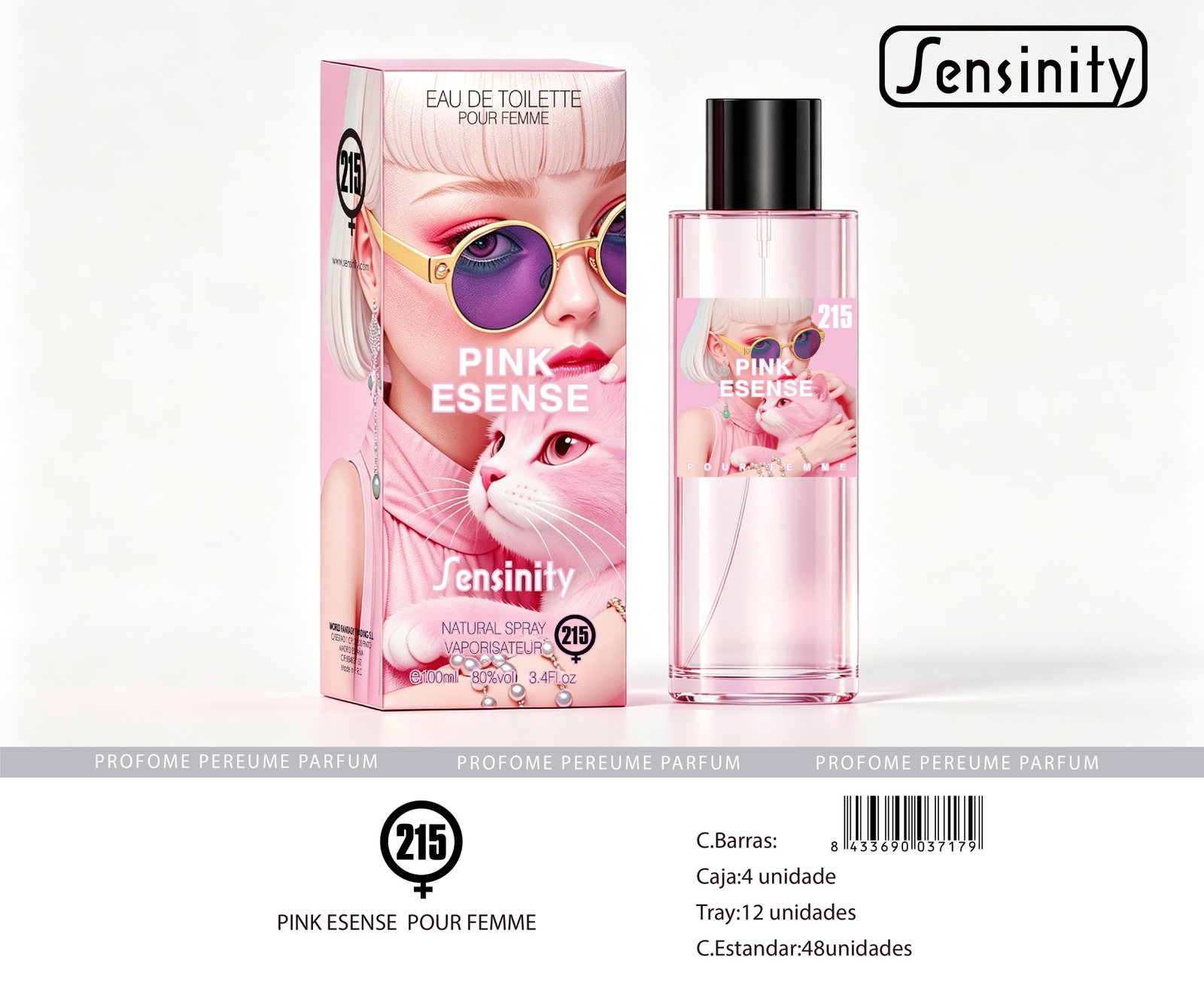 PINK ESENSE POUR FEMME SENSINITY