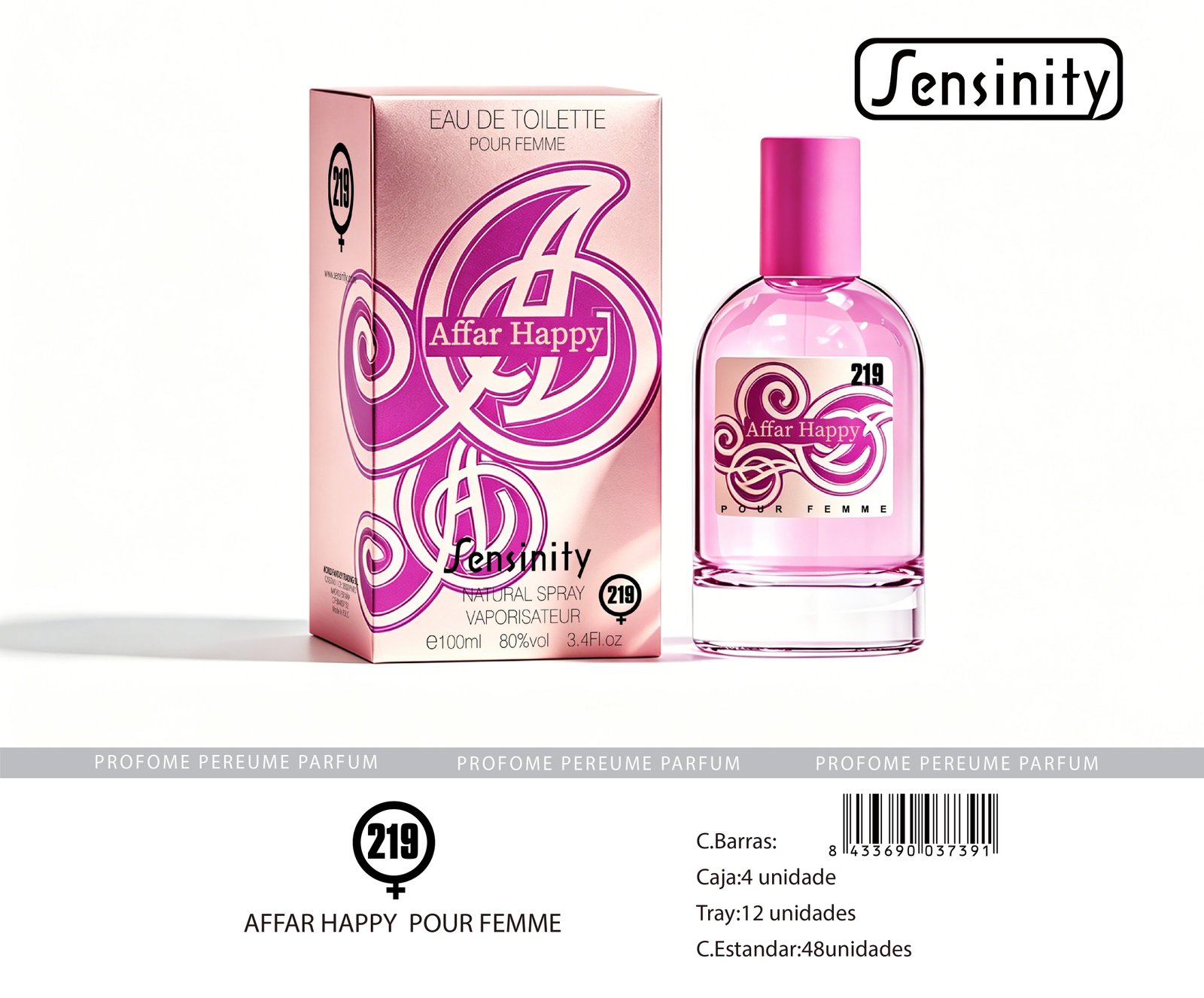 AFFAR HAPPY POUR FEMME SENSINITY