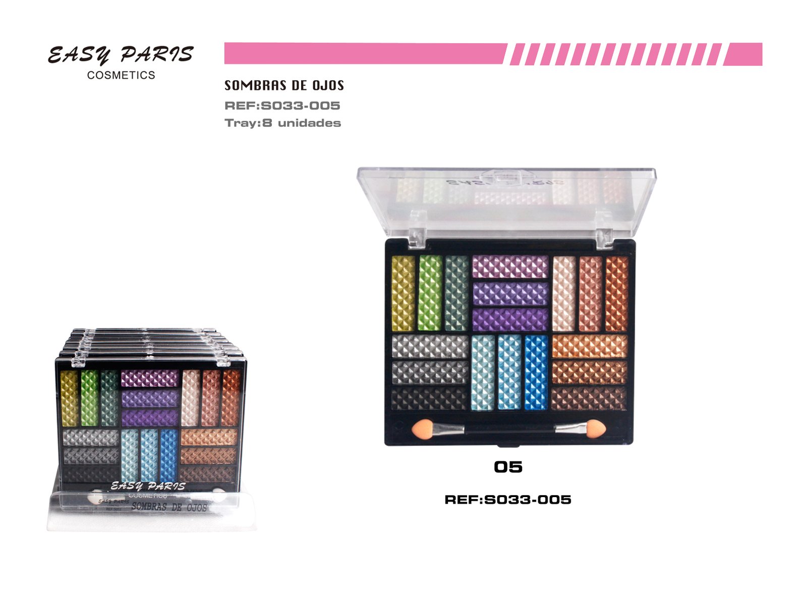 S.DE OJOS 18 COLORES