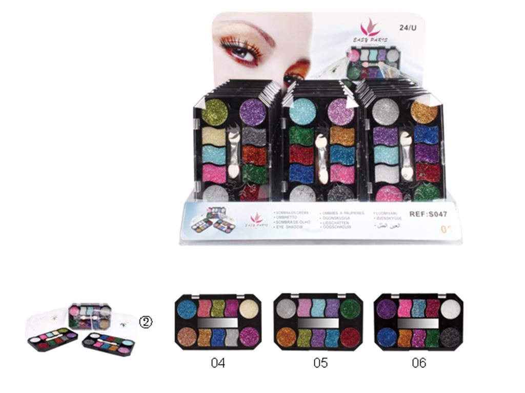 SOMBRA PURPURINA EN CREMA 10 COLORS 288/