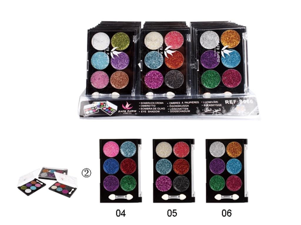 SOMBRA DE PURPURINA EN CREMA 6 COLORS 28