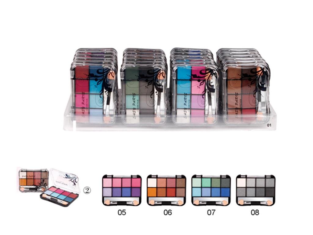 SOMBRA DE OJOS 8 COLORES EASY PARIS 288/