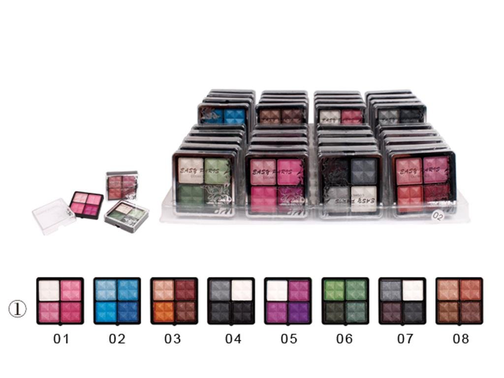 SOMBRA DE OJOS 4 COLORES EASY PARIS 432/