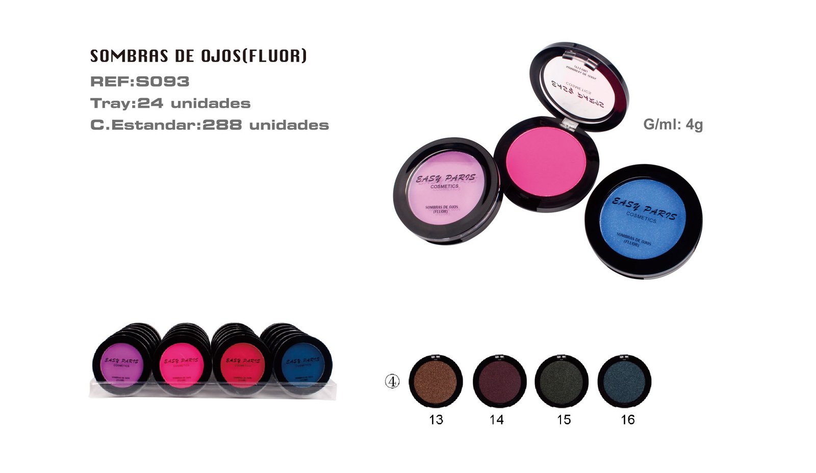 S.DE OJOS EASY PARIS NEW