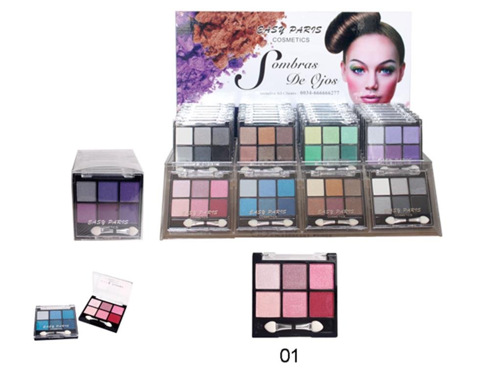 SOMBRA DE OJOS 6 COLORES 288/U EASY PARI