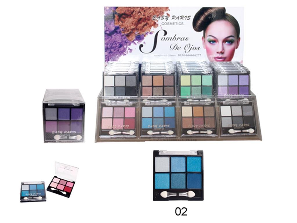 SOMBRA DE OJOS 6 COLORES