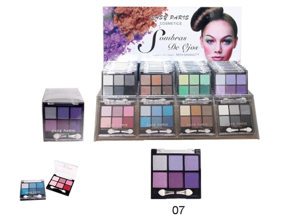 SOMBRA DE OJOS 6 COLORES EASY PARIS 288/