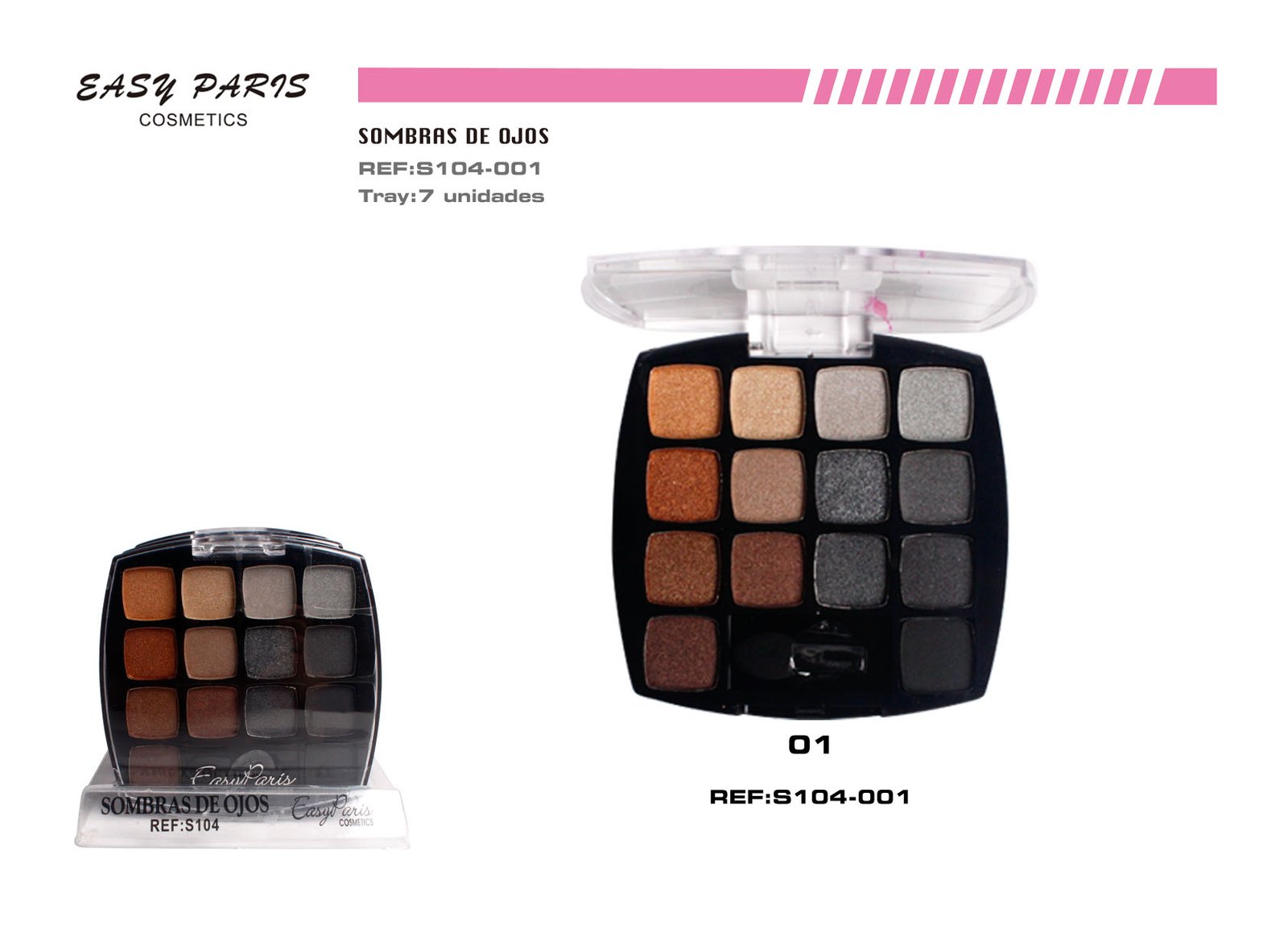 S.DE OJOS 14 COLORES EASY PARIS