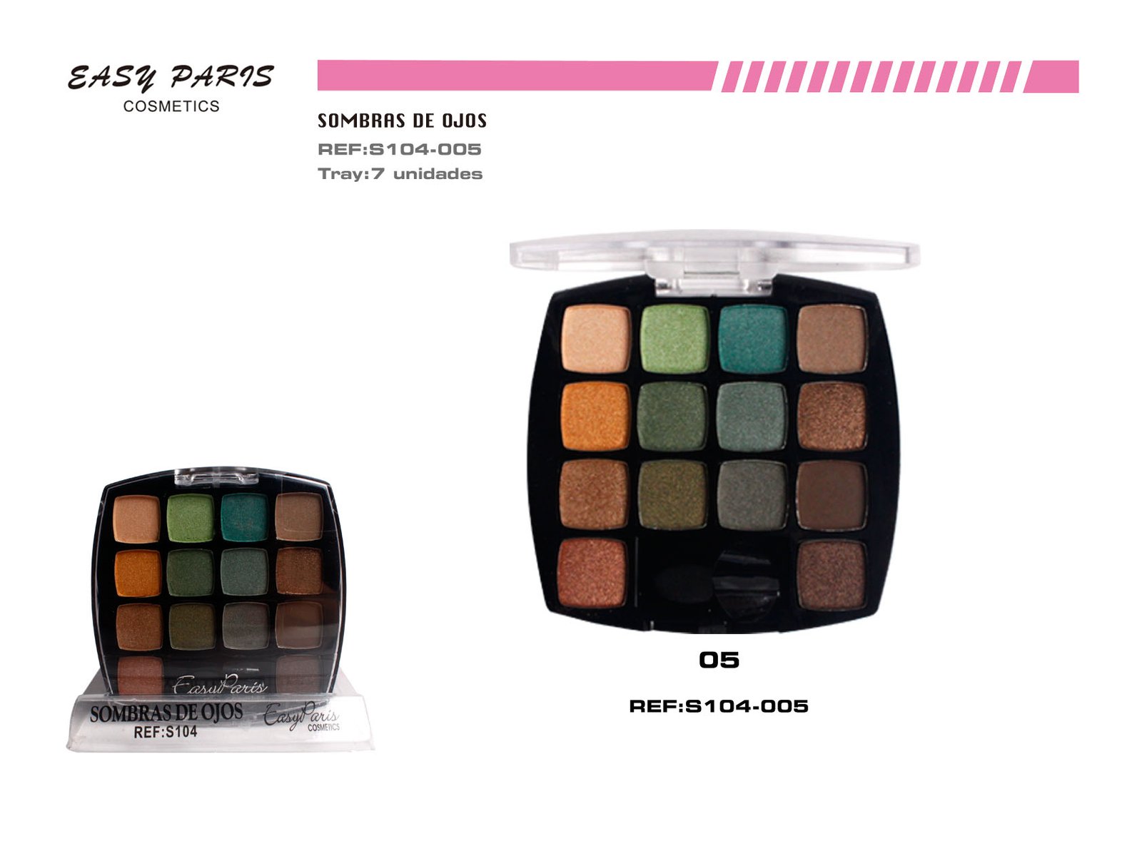S.DE OJOS 14 COLORES EASY PARIS