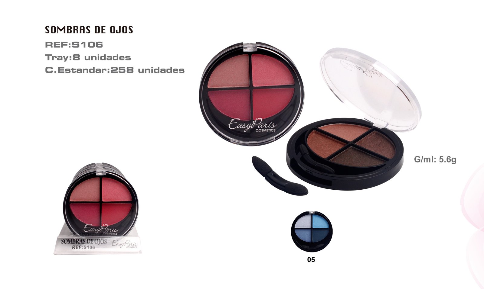 S.DE OJOS 4 COLORES
