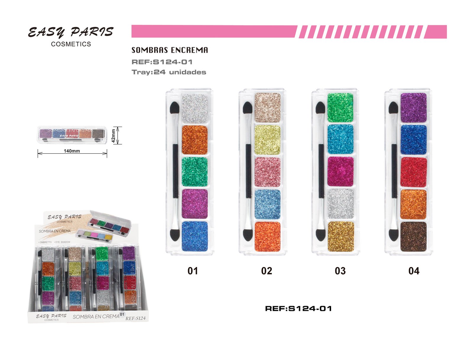 S.DE OJOS GLITTER
