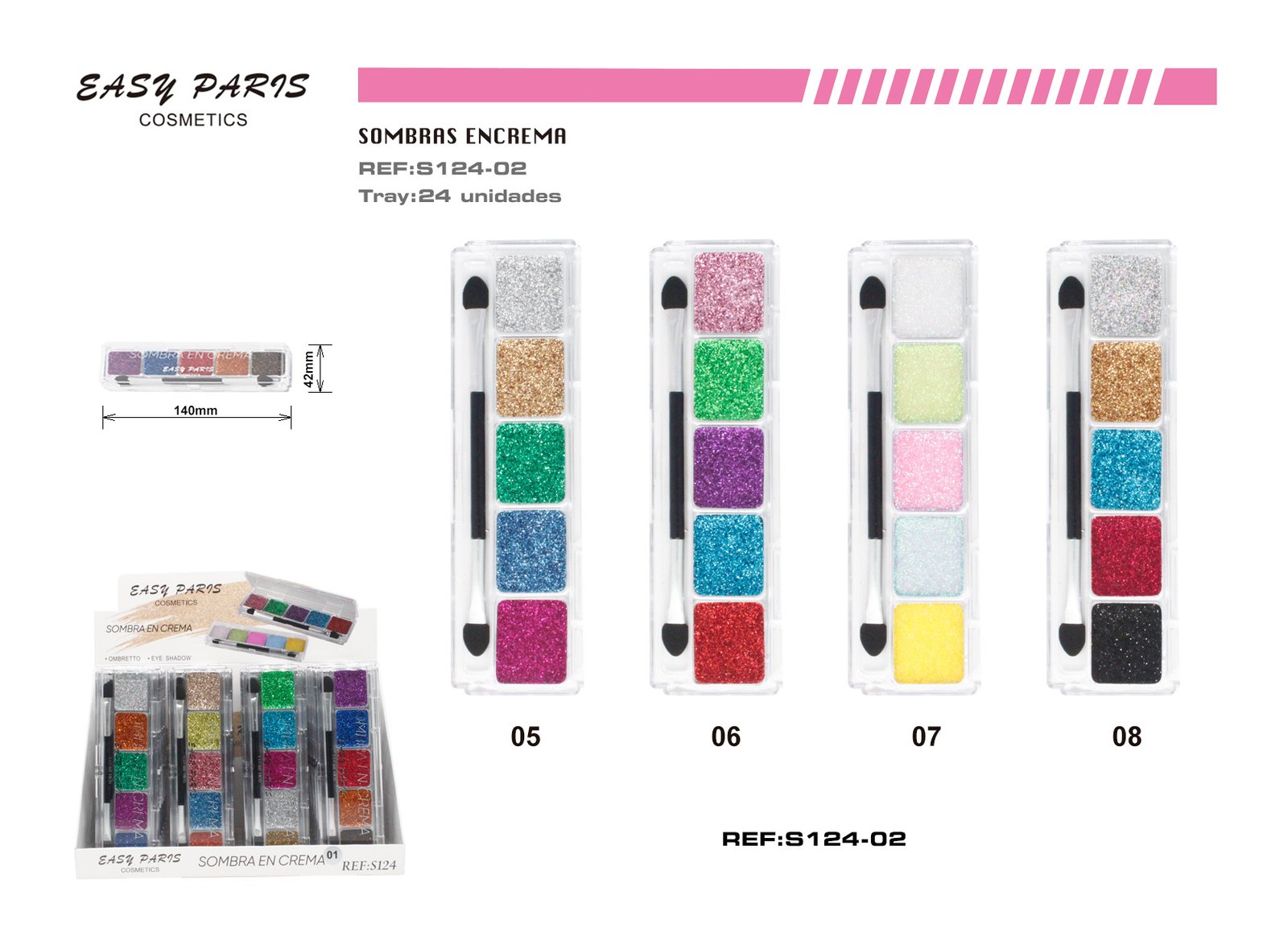 S.DE OJOS GLITTER