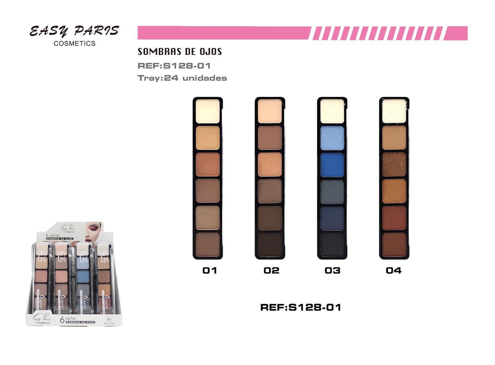 S.DE OJOS 6 COLORS