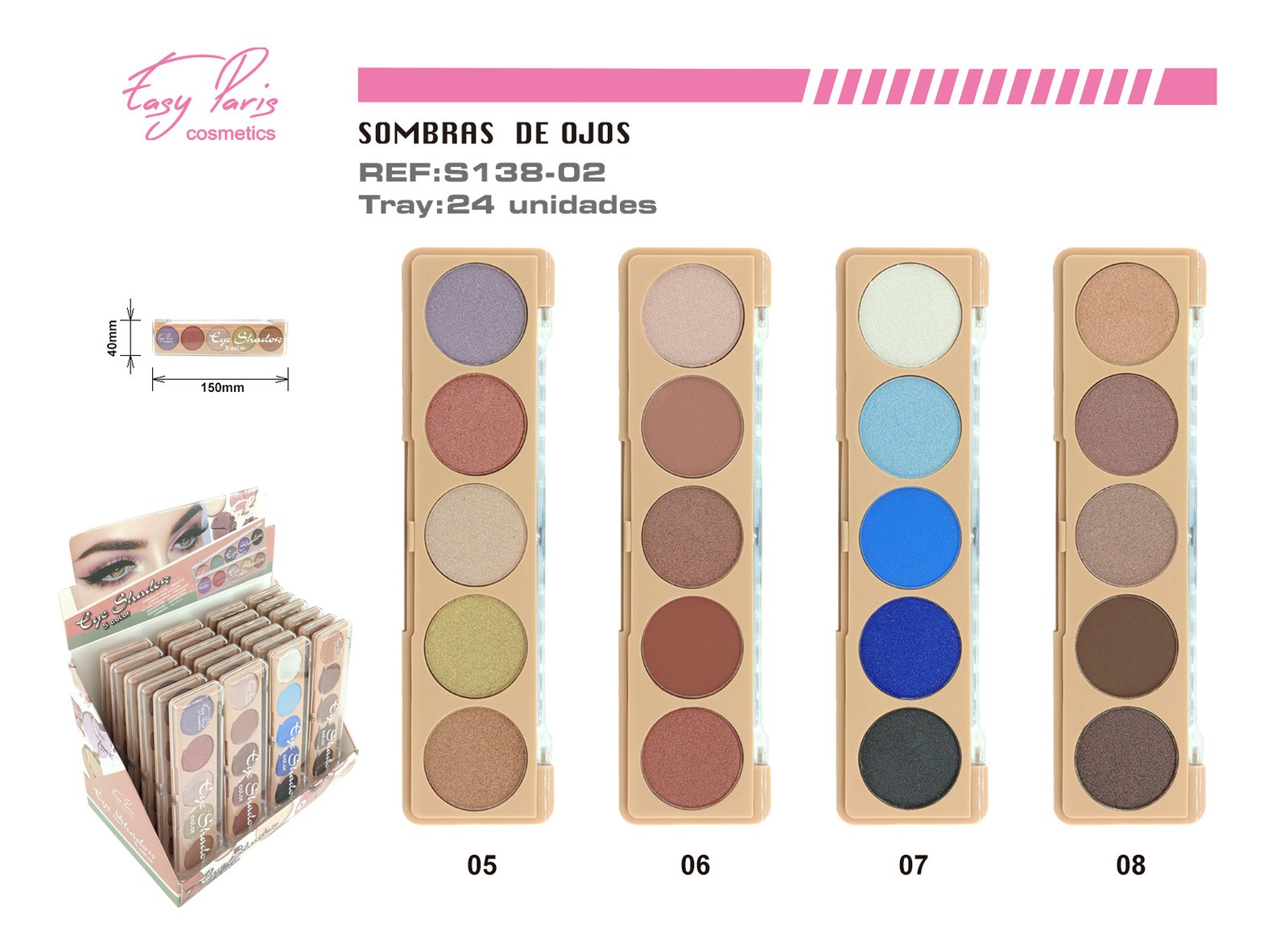 S. DE OJOS 5COLORS