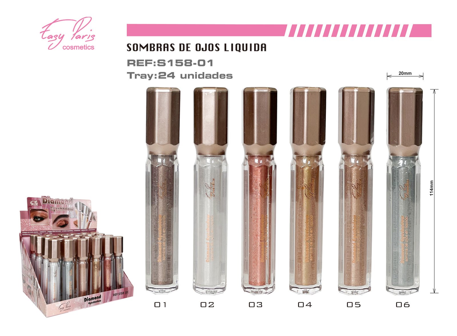 DIAMOND S.DE OJOS EN LIQUIDO