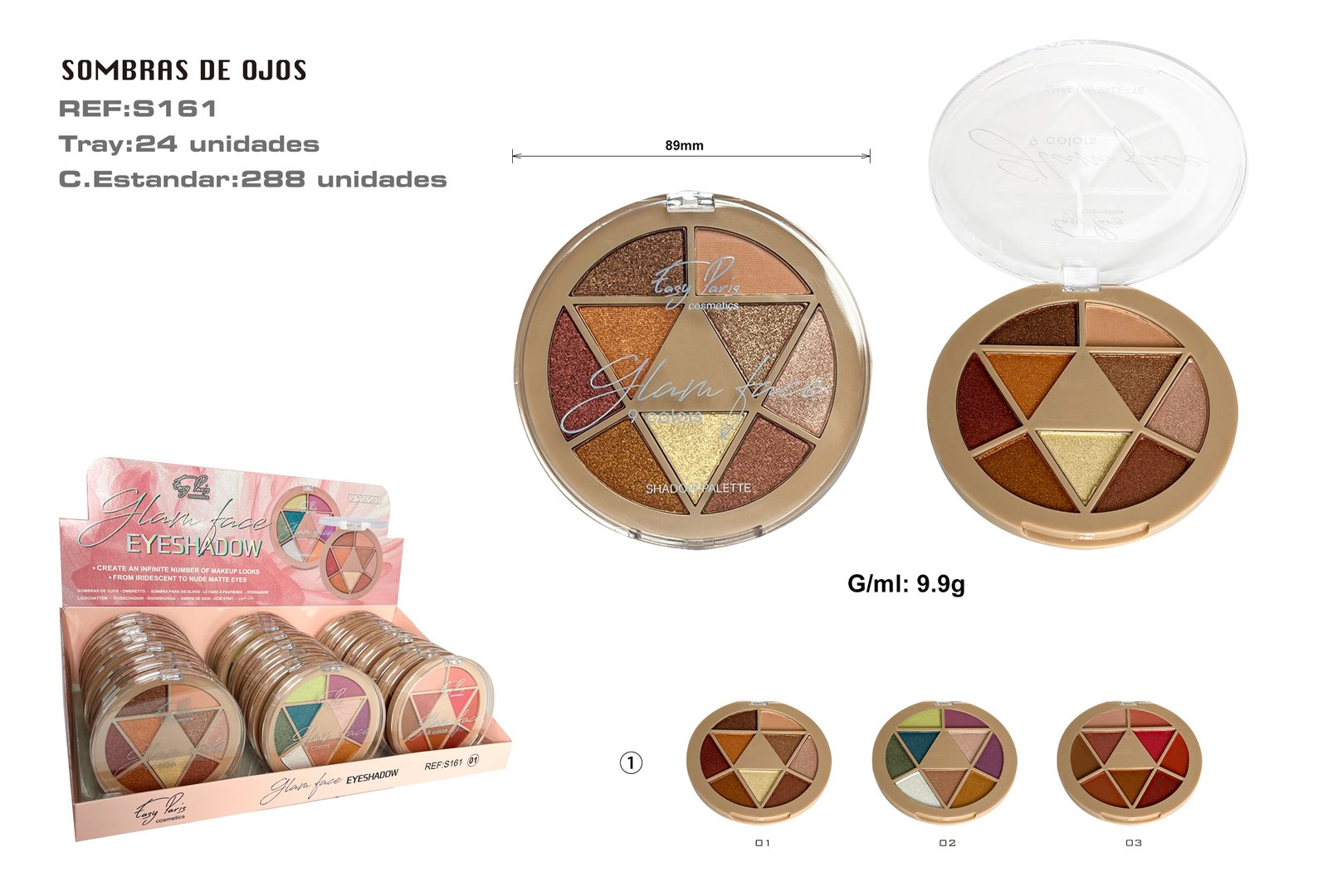 S. DE OJOS GLAM FACE