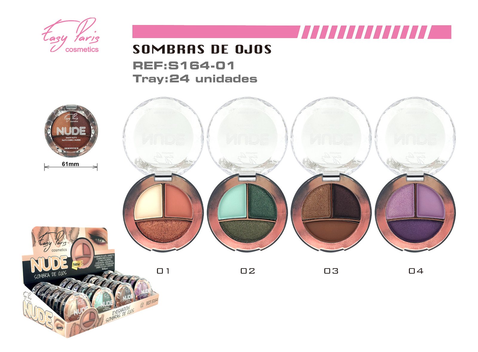SOMBRA DE OJOS 3 COLORES